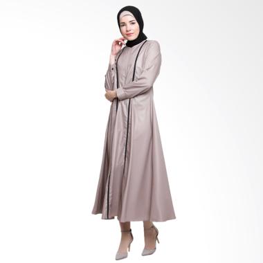 Allev Mahira Abaya Baju Muslim - Cream