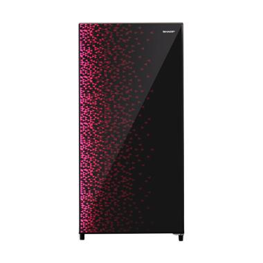 Sharp SJ-X165MG-GR Kulkas 1 Pintu [133 L] - Hitam Merah