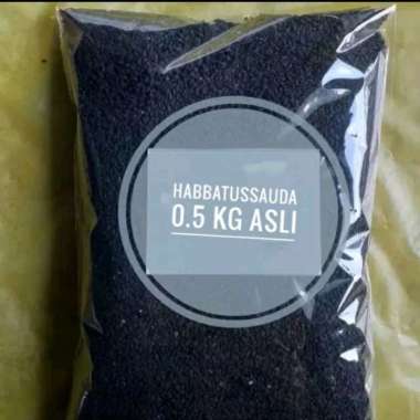 Biji Habbatussauda Murni Asli Saudi Arabia 500 Gr