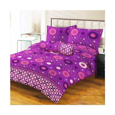 Lady Rose Lembayung Set Sprei - Purple