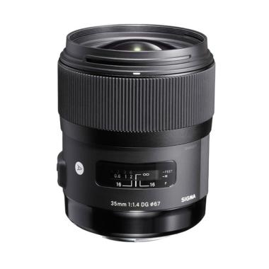 Sigma 35mm f/1.4 DG HSM A Lensa Kamera untuk Nikon