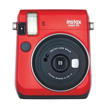 Fujifilm Instax Mini 70 Kamera Polaroid - Merah