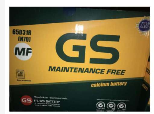 Aki Mobil GS ASTRA Type GS MF N70 70AH 12 V GSMF N70 " 60444 "