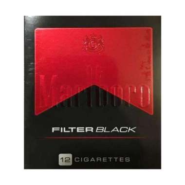 MARLBORO Filter Black Rokok [12 Batang /1 Slop]