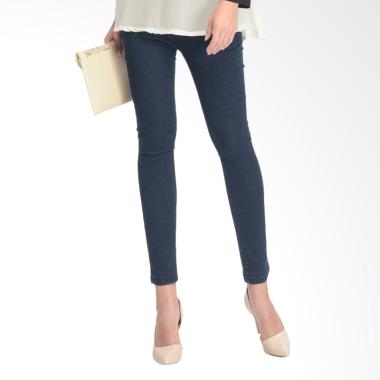 Mooimom Skinny Look Maternity Jeans Celana Panjang Ibu Hamil - Black