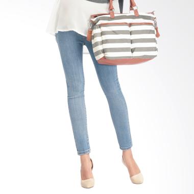 Mooimom Skinny Look Maternity Jeans Celana Panjang Ibu Hamil - Blue