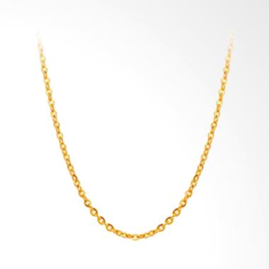 Tiaria Perhiasan Kalung Emas 24 Karat 99.% Emas Asli 2.1 Gram