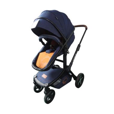BabyElle S390 Avenue Kereta Dorong Bayi - Blue Denim