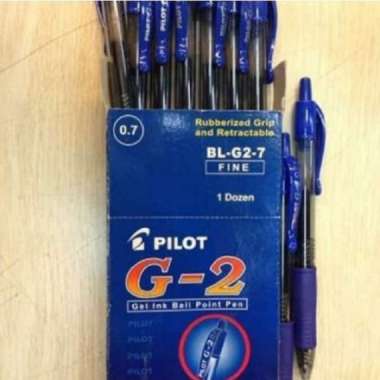 Pulpen / Gel Pen Pilot G2 0.5 mm / Ballpoint Gel Pilot G2 0.5 mm - Hit