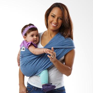 Baby K'Tan Baby Carrier Original Denim Size XL | Gendongan Bayi