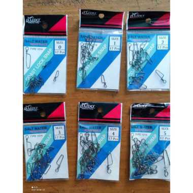 Peniti pancing Coast lock snap Daido