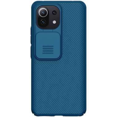 Nillkin Casing Camshield Hard Case Xiaomi Mi 11 Lite 4G / Mi 11 Lite 5G Blue
