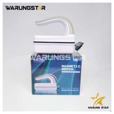 NIKITA STAR MAGNETIC BRUSH SIZE S PEMBERSIH KACA AQUARIUM / SIKAT MAGNET PEMBERSIH KACA AQUARIUM / M
