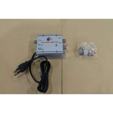 Menguatkan Sinyal TV TANPA EFEK SAMPING. Penjernih & Penguat Sinyal TV (TV Signal Booster) + 2 Split