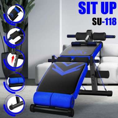 Promo B&G SPORT SIT UP BOARD SIT UP BENCH ALAT OLAHRAGA MENGENCANGKAN PERUT MODEL SU-118 di Seller BG SPORTS Official Store - Kota Tangerang, Banten | Blibli