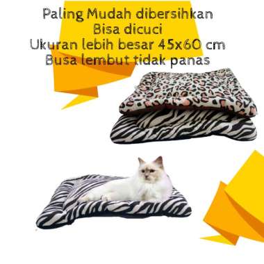 Bantal Alas tidur Kucing empuk - Warm Pet Bed for Kitty