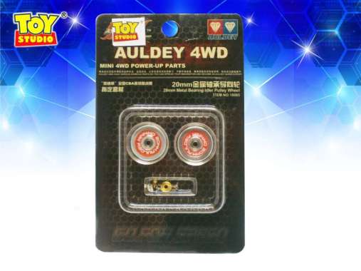 Mainan Anak Mobil Tamiya Auldey Go For Speed Performance Spare Part 20mm Metal Bearing Roller