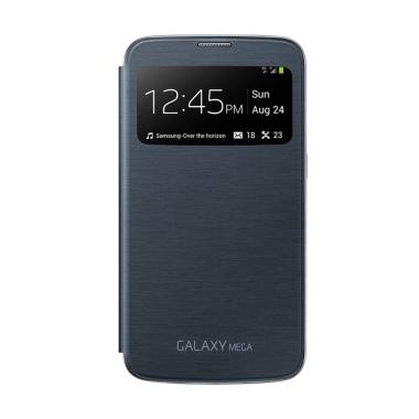 Samsung Original S View Flip Cover Casing for Mega 6.3 i9300 - Dark Blue