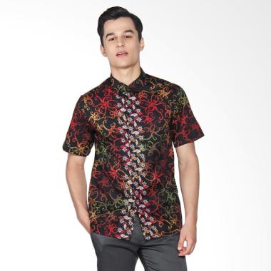 Arjunaweda Men Hem Batik Cumikan Gradasi Pakaian Pria - Merah 53099037