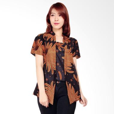 Miracle Online Shop Milla Blouse Atasan Abaya Batik