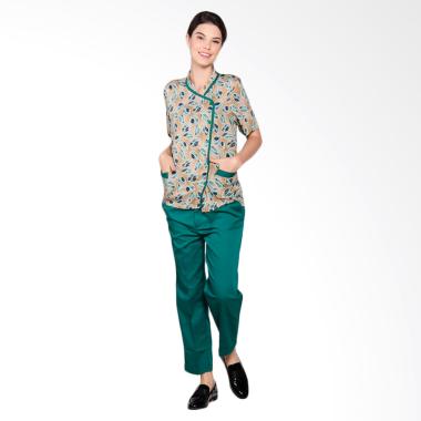 Nanniestory Mulan Leaf Set Pakaian Babysitter - Green