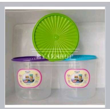 Toples Hawaii 5 Liter Toples Makanan Kue Snack Kerupuk Peyek Gorengan Cemilan Biskuit Permen Toples 
