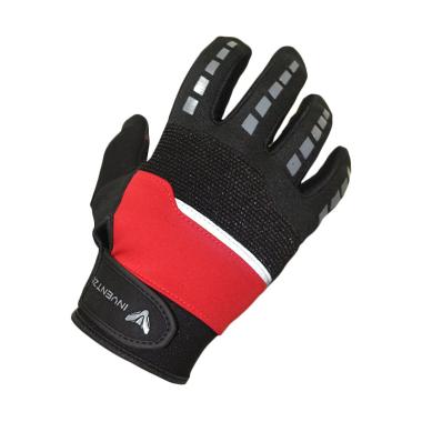 INVENTZO Defender Sarung Tangan Motor Full Finger - Red
