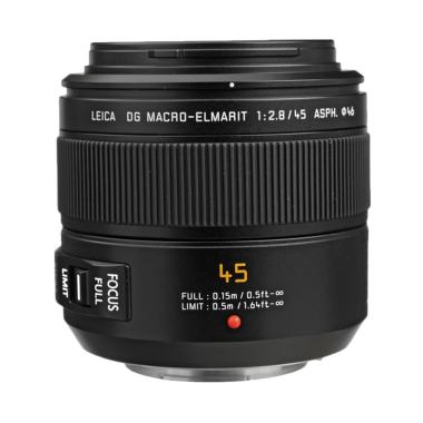 Panasonic Leica DG Macro Elmarit 45 ... H Mega O.I.S Lensa Kamera