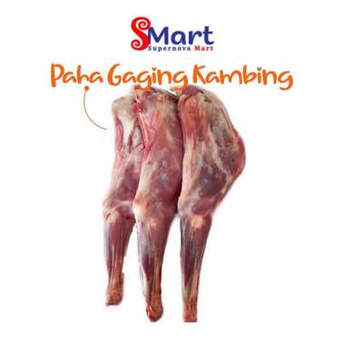 Supernova Mart - Daging Kambing Muda Segar - Paha [1 Kg]