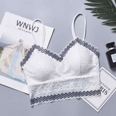 OEM ONE - P73 P74 BH / Bra Wanita Motif Bunga Tanpa Kawat Pakaian Dalam Wanita Sport Bra Senam Zumba