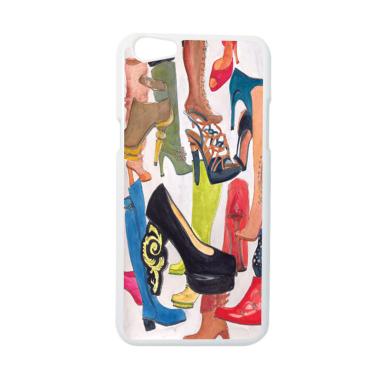 HEAVENCASE Motif Girl Cewe Cewek 09 Hardcase Casing for Oppo F3 - Putih