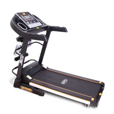 Jaco Treadmill Elektrik JC-822 Alat Olahraga Alat Fitness Treadmill Multifungsi Semua Ukuran Hitam