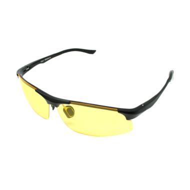 Mine Lensa Mercury Kacamata Sepeda - Black Yellow