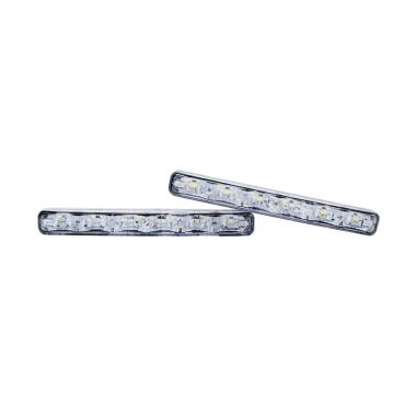 Autovision APEX CAR DRL ST004  Bohlam Lampu - White [12 LED/ 12V]