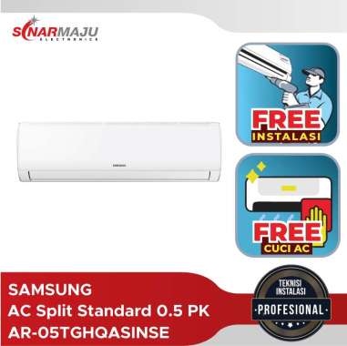 AC Standard 0.5 Samsung PK AR-05TGHQASINSE / AR05TGHQASINSE Free Instalasi + Cuci AC