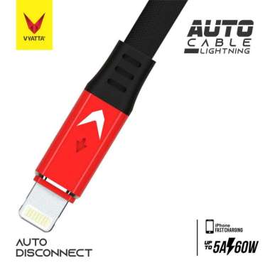VYATTA AUTO Cable / Kabel Data Micro USB / Type C / Lightning Smart Disconnect LIGHTNING