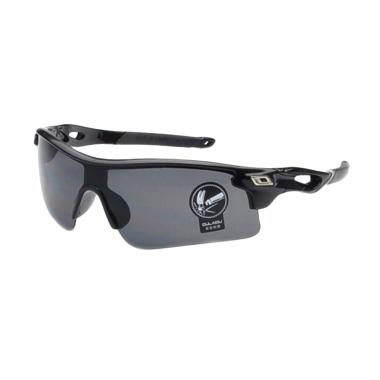 OULAIOU Lensa Mercury Kacamata Sepeda - Black Black 009183