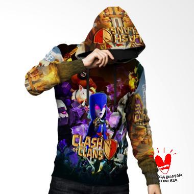 Fika Clash Of Clan 3D Full Print Su ... Jaket Hoodie Sweater Pria