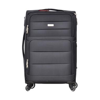 Dupont Tas Koper Expander + 4Roda Putar 360- 9295-24inch-Hitam