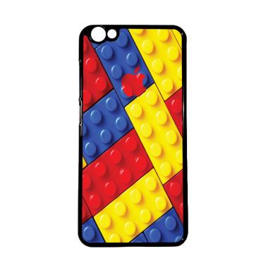 HEAVENCASE Motif Apple 12 Hardcase ... vo V5 or Vivo V5s - Hitam