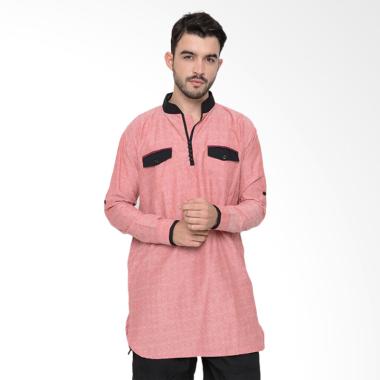 Zayidan Pakistan Baju Muslim Pria - Merah