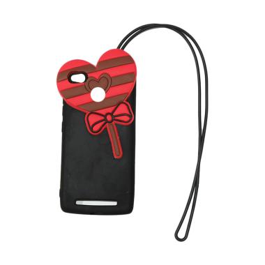 VR Softcase 3D Silikon Case 3D Kara ... r Xiaomi Redmi 3x - Hitam