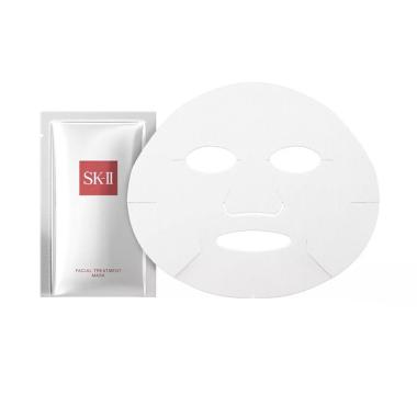 SK-II Facial Treatment Mask Masker Wajah [1 pcs] Silver Metalic