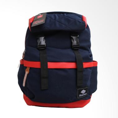 SANO Tas Ransel Wanita - Navy Merah
