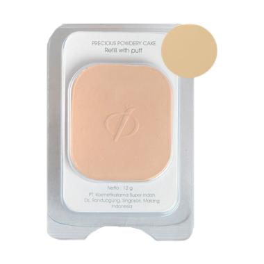 Inez Refill Precious Powdery Cake - 01 Natural
