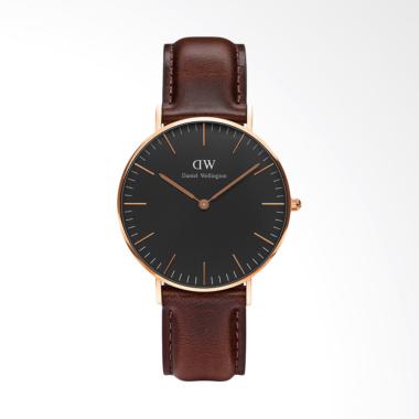 Daniel Wellington Classic Black Bristol Jam Tangan Wanita