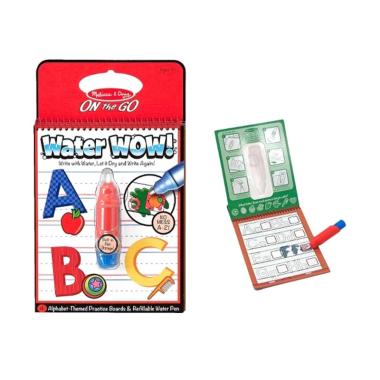 Melissa & Doug Water Wow Alphabet Peralatan Menggambar -