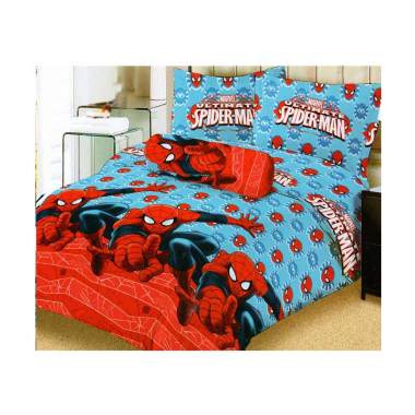 Lady Rose Ultimate Spiderman Set Sprei - Blue