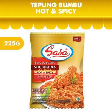 Tepung Bumbu Sasa Hot & Spicy 225 Gram