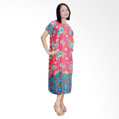Batik Alhadi DPT001-11E Daster Kancing Baju Tidur Lengan Pendek